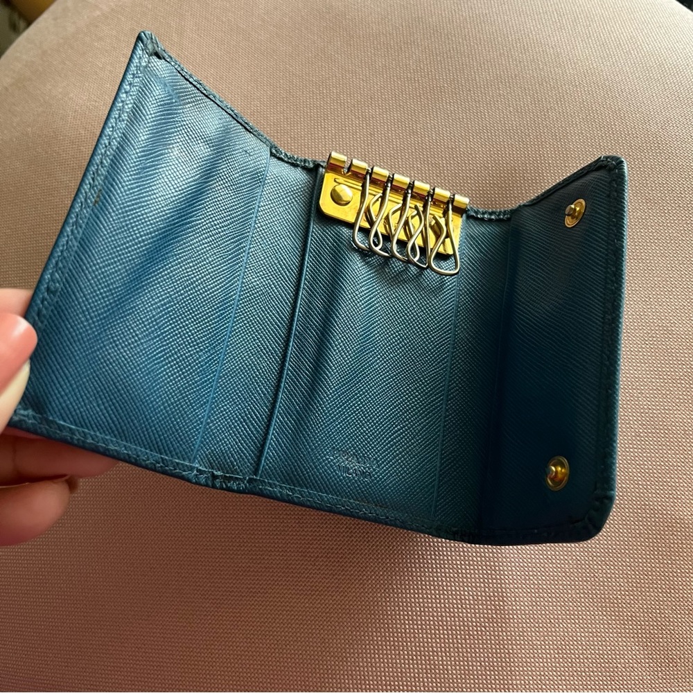 Authentic Prada Saffiano Key Case - image 4